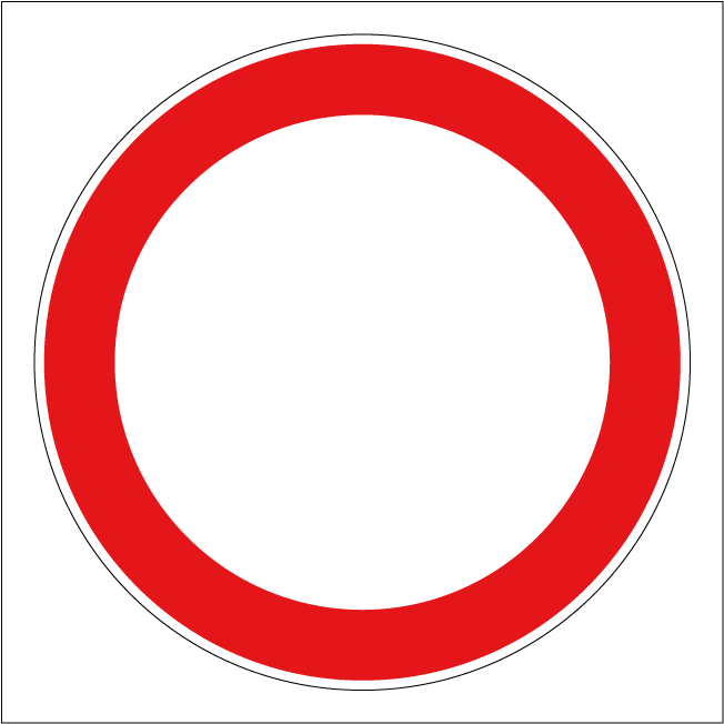 15x Aanpasbare Verbodsbord Sticker - Jouw Tekst & Logo | 5 cm Rond | gepersonaliseerde - Ricard Pictogram stickers -