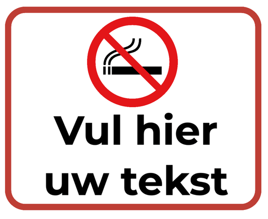 5x Zelf aan te passen stickers 20 x 25 cm - Ricard Pictogram stickers -