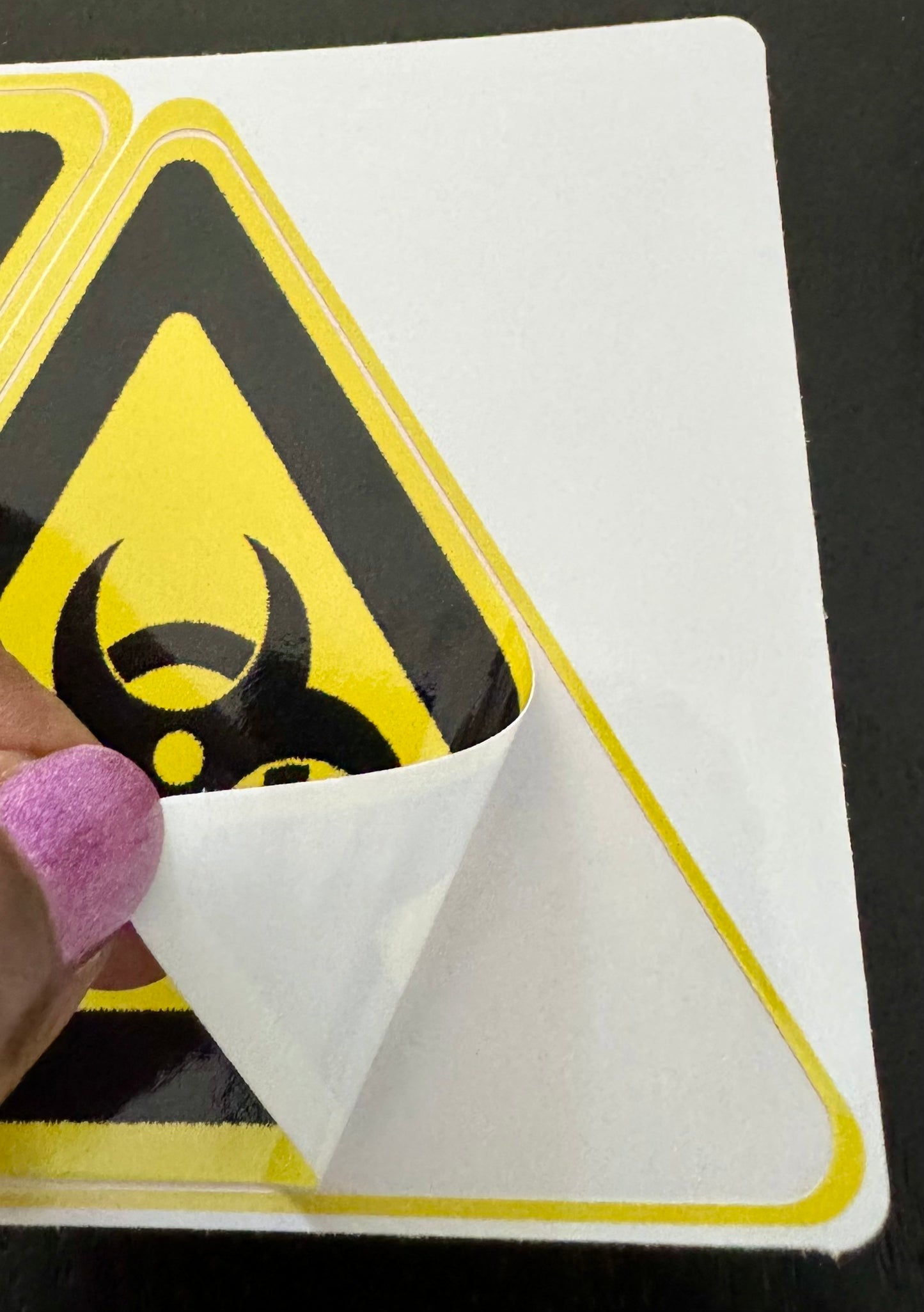 waarschuwingssticker Vaargebied ISO 7010 W058 | Veiligheidsmarkering