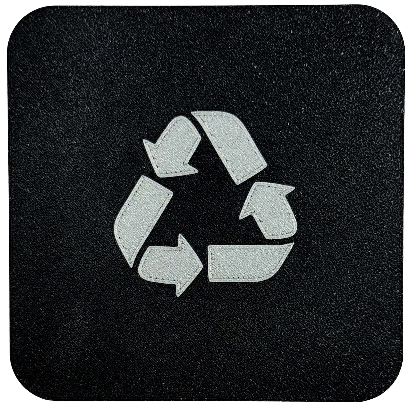Recycle Bordjes per 2 stuks voor 1 prijs 10 x 10 cm gemaakt van Bio Plastic