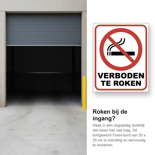 sfeerbeeld bord forex-verboden-te-roken