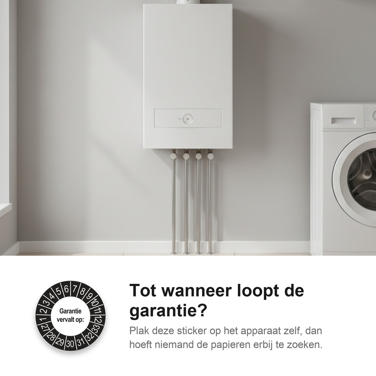 sfeerbeeld Garantie vervalt op Buiten Zwart