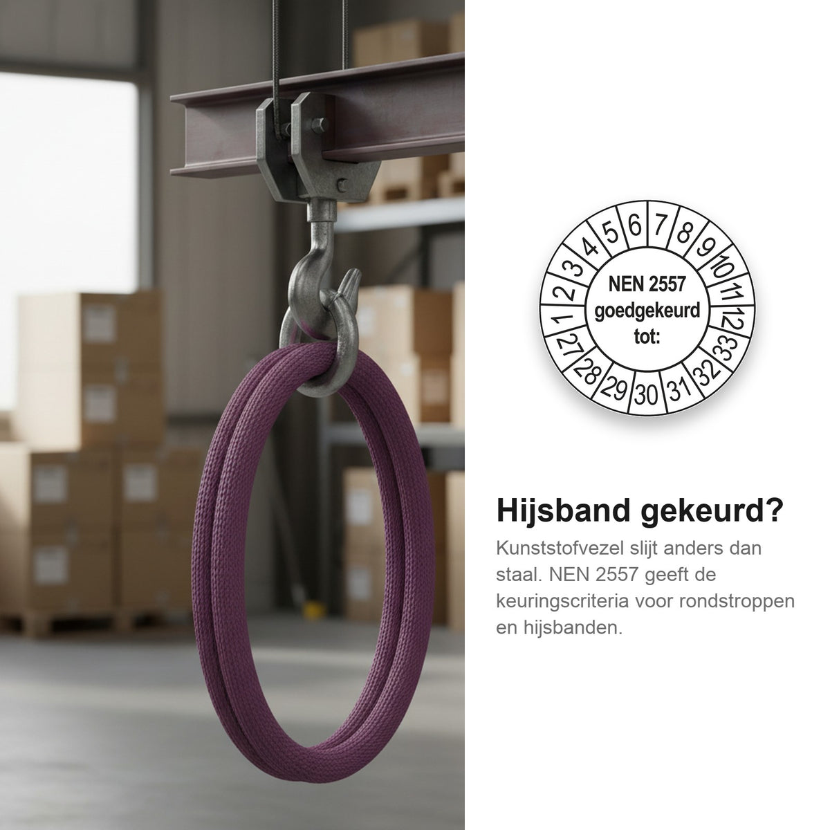 sfeerbeeld NEN 2557 Goedgekeurd tot Wit