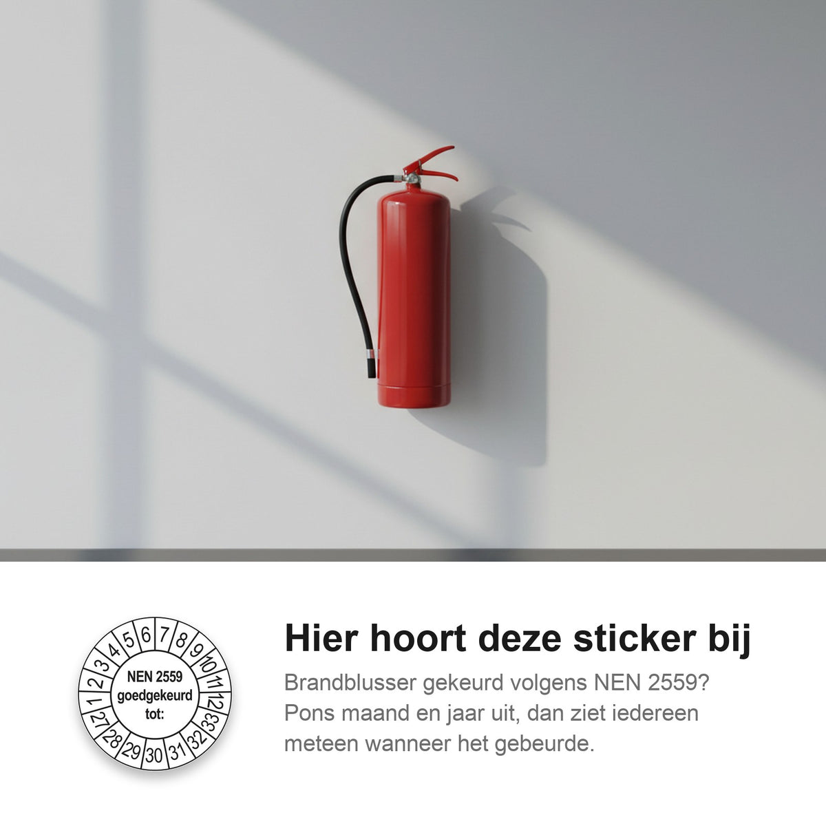 sfeerbeeld NEN 2559 Goedgekeurd tot Wit
