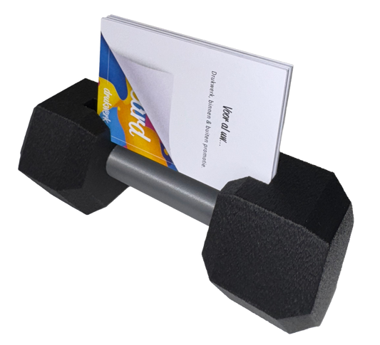 Visitekaartjes Dumble houder