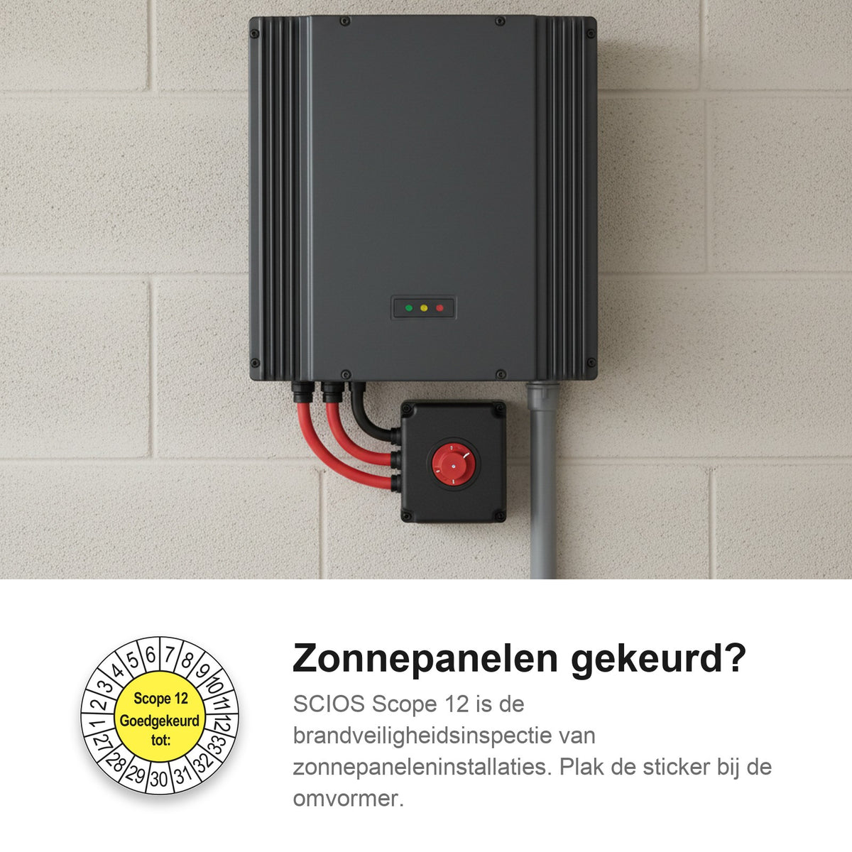 sfeerbeeld SCIOS Scope 12 Goedgekeurd tot Geel