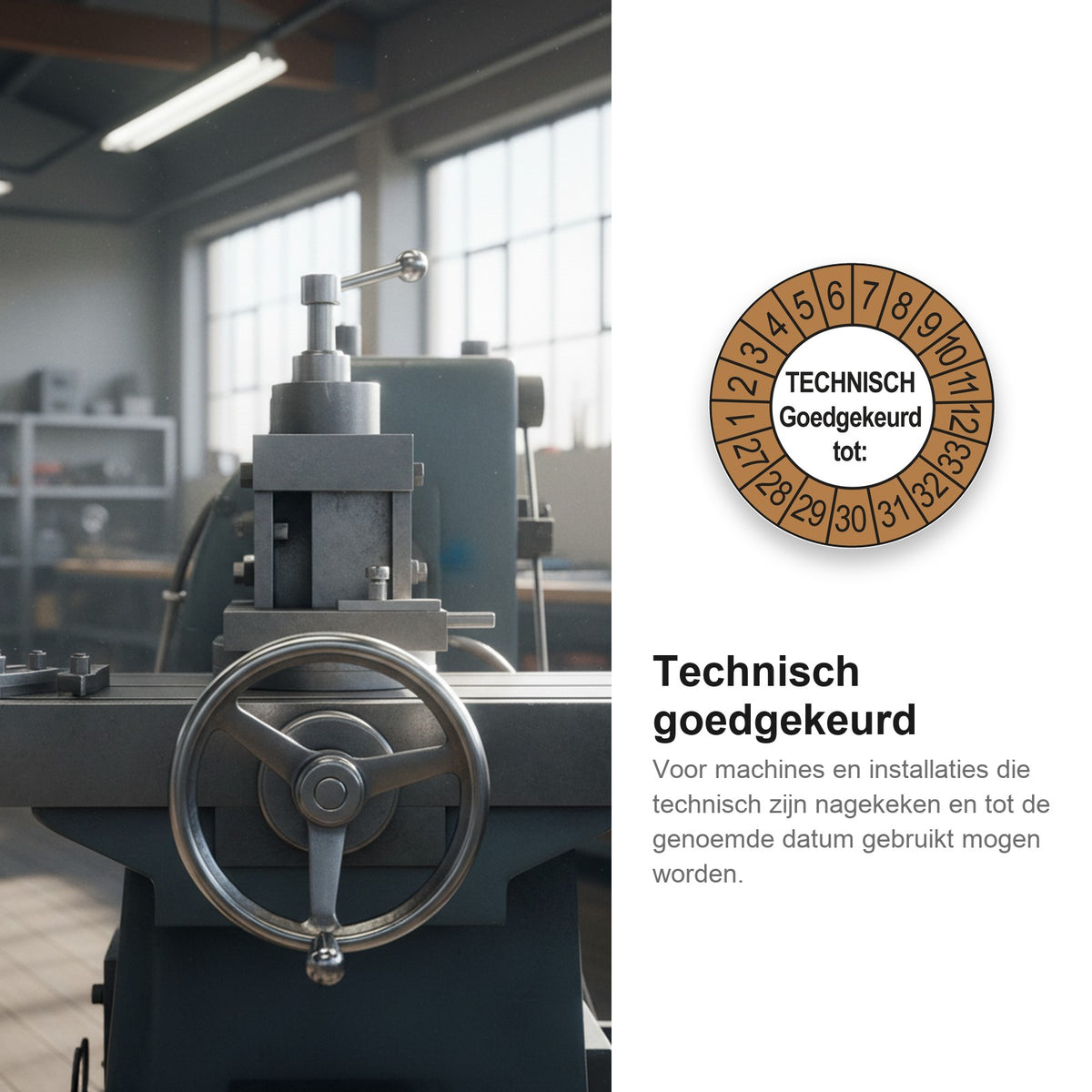 sfeerbeeld Technisch Goedgekeurd tot Buiten Bruin