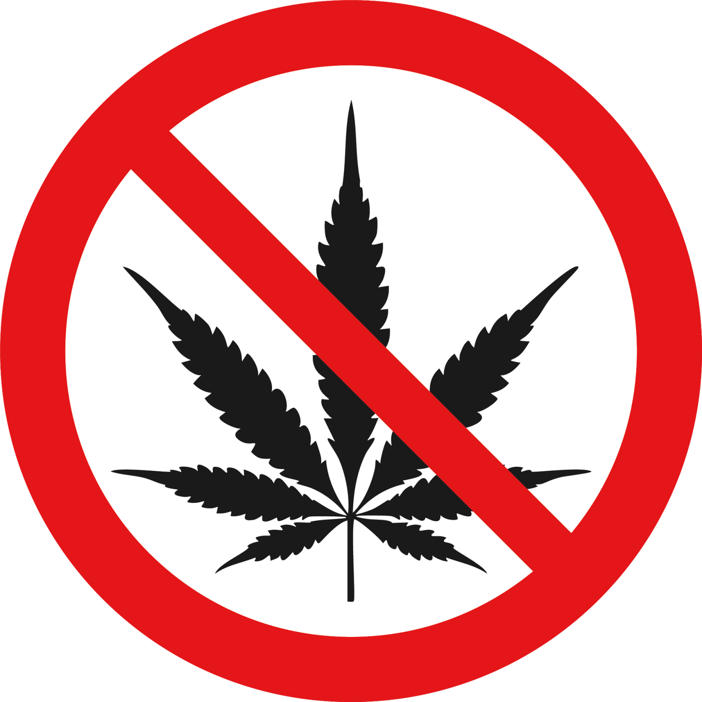 Verboden drugs te gebruiken stickers - Ricard Pictogram stickers - 8718133055935