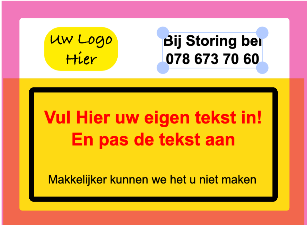 60x Deze sticker is aan te passen naar uw wensen formaat 52 x 74 mm - Ricard Pictogram stickers - 8718133050657