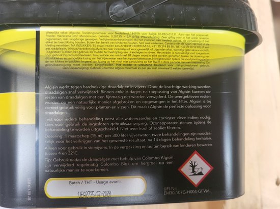 Colombo Algisin Tegen Draadalgen (2.500 ml)