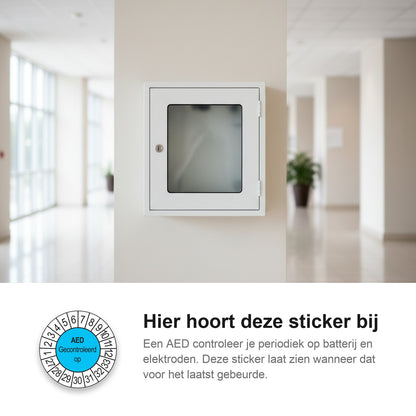 sfeerbeeld AED Gecontroleerd op Blauw