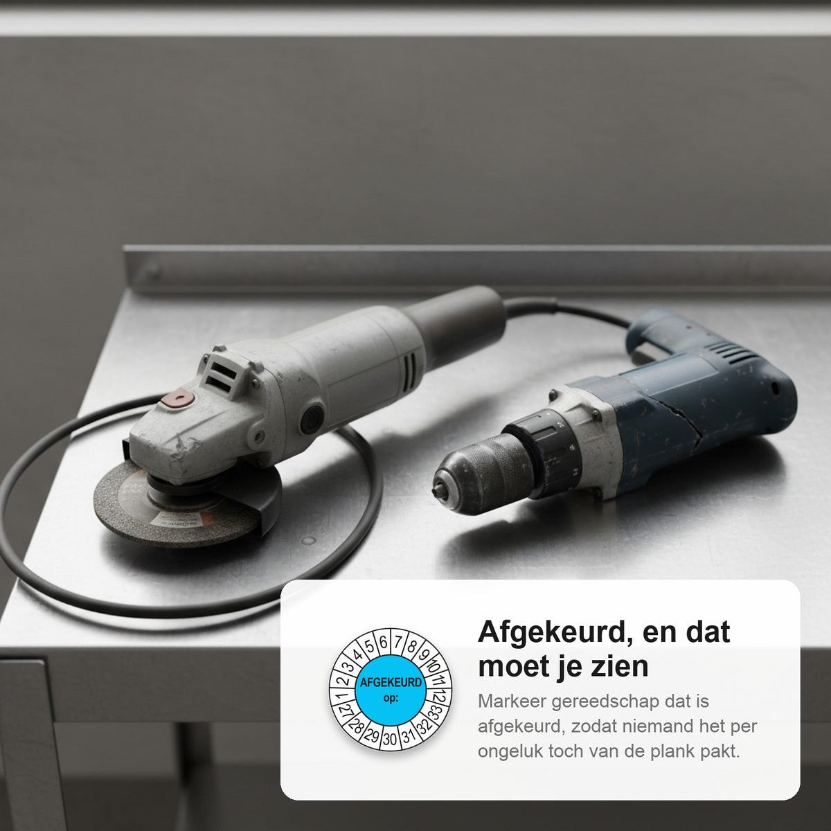 sfeerbeeld Afgekeurd op Blauw