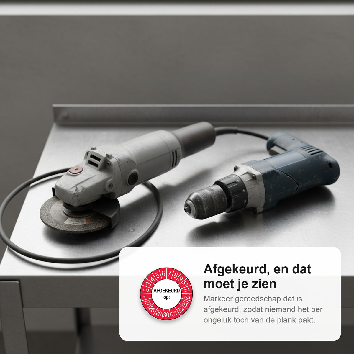 sfeerbeeld Afgekeurd op Buiten Rood
