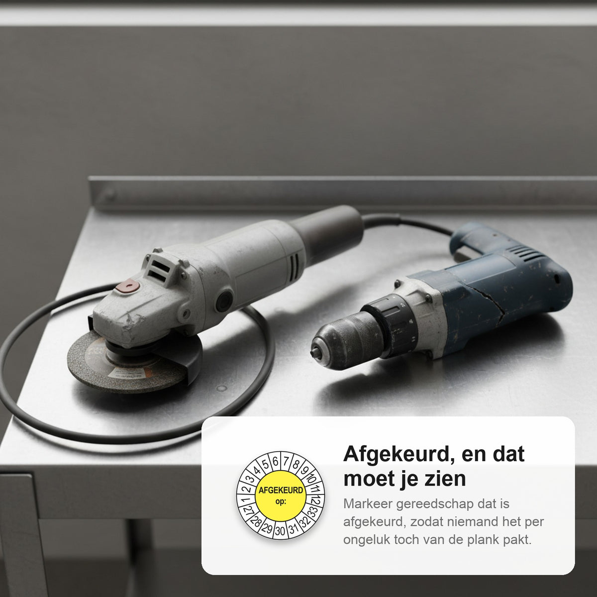 sfeerbeeld Afgekeurd op Geel