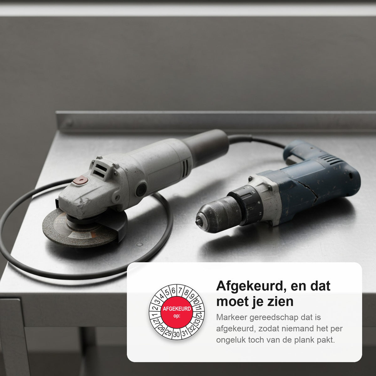 sfeerbeeld Afgekeurd op Rood