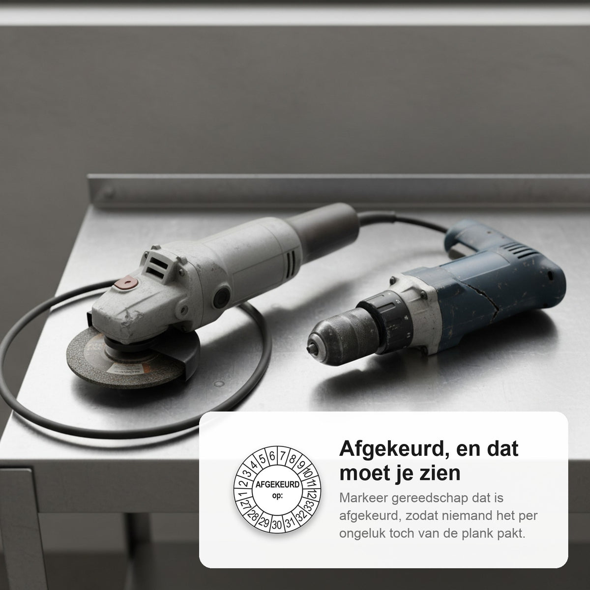 sfeerbeeld Afgekeurd op Wit