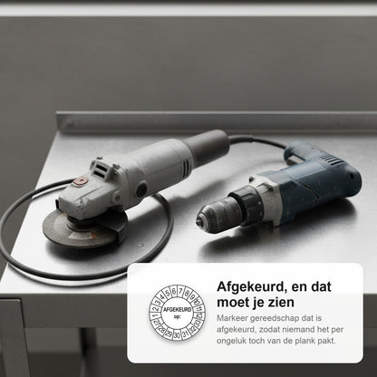 sfeerbeeld Afgekeurd op Wit