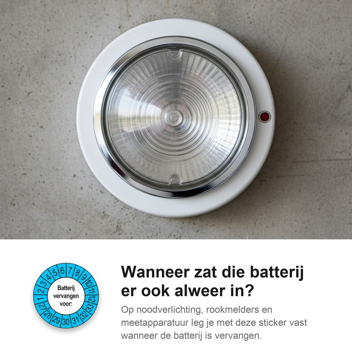 sfeerbeeld Batterij Vervangen Buiten Blauw