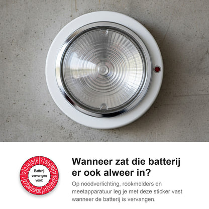 sfeerbeeld Batterij Vervangen Buiten Rood