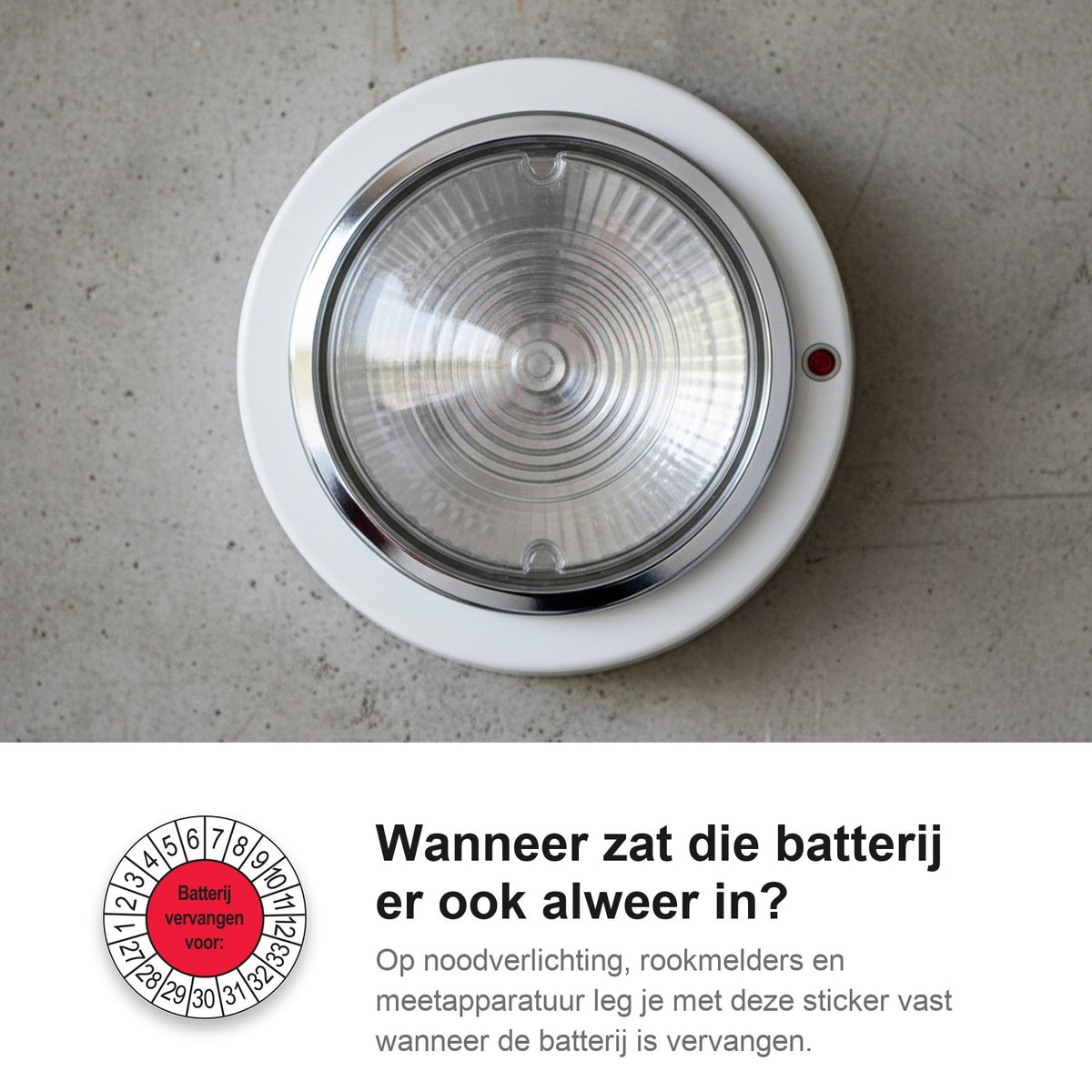 sfeerbeeld Batterij Vervangen Rood