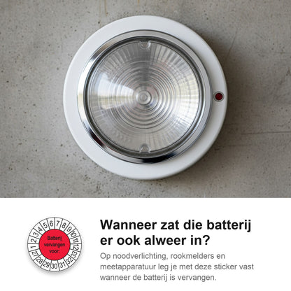 sfeerbeeld Batterij Vervangen Rood