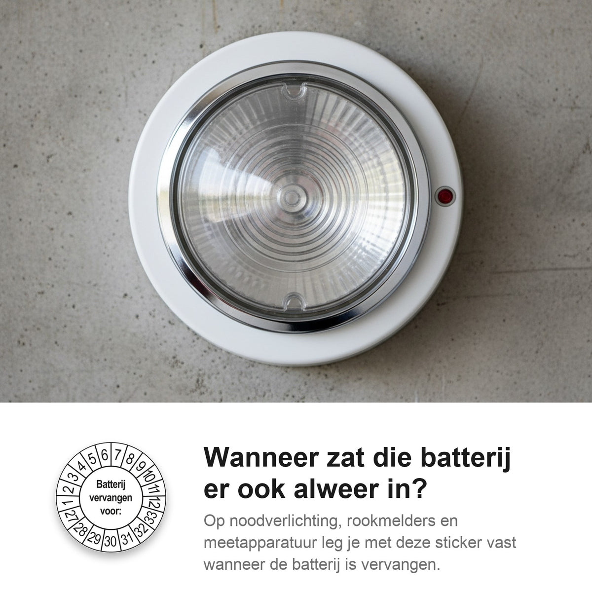 sfeerbeeld Batterij Vervangen Wit