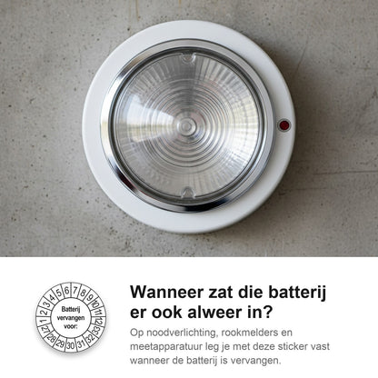 sfeerbeeld Batterij Vervangen Wit