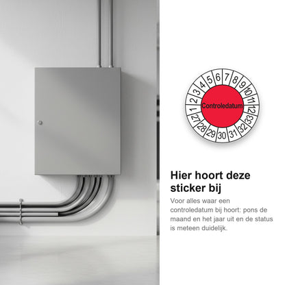 sfeerbeeld Controledatum Rood