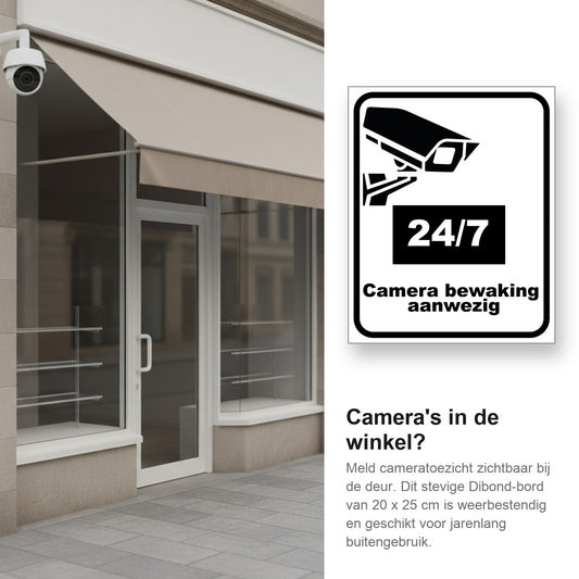 sfeerbeeld bord dibond-camera-tekst-zwart
