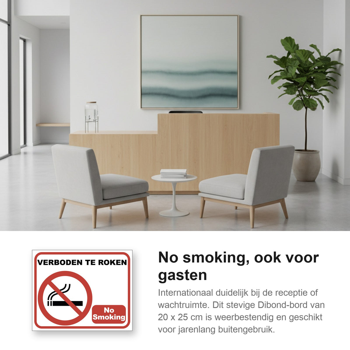 sfeerbeeld bord dibond-no-smoking