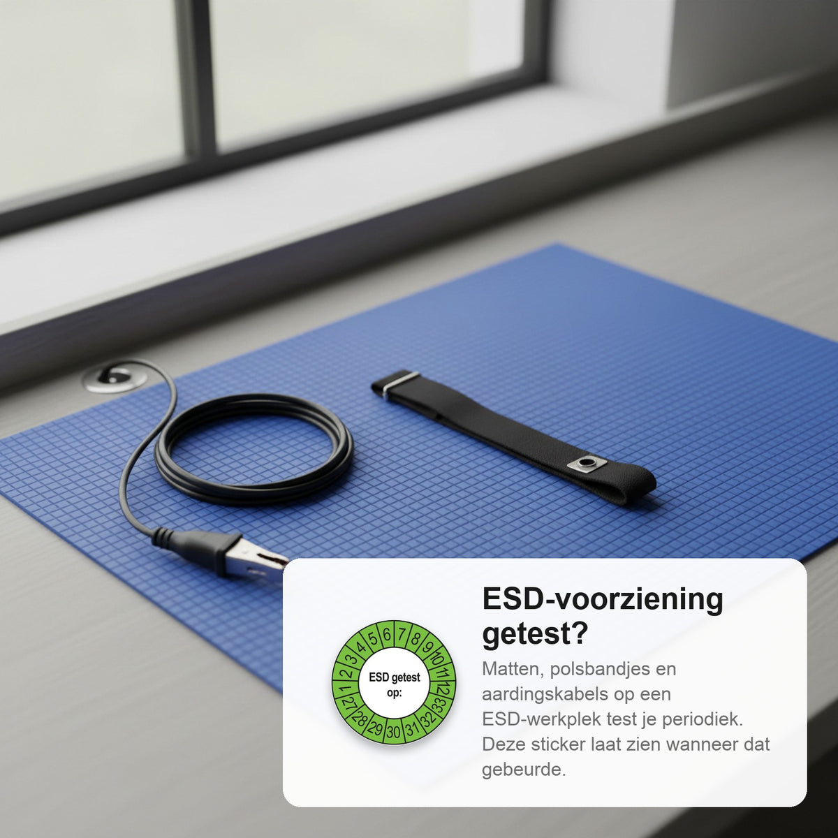 sfeerbeeld ESD Getest op Buiten Groen