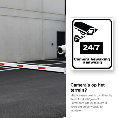 sfeerbeeld bord forex-camera-tekst-zwart