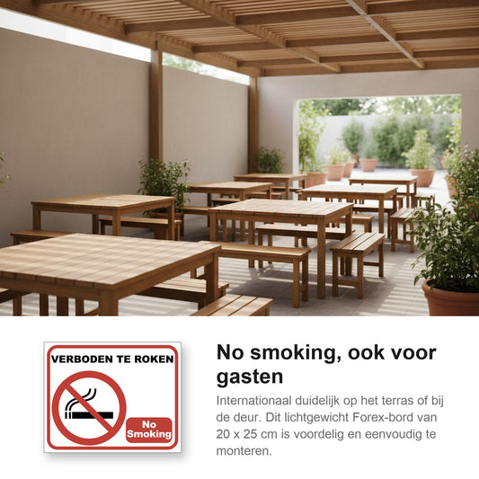 sfeerbeeld bord forex-no-smoking