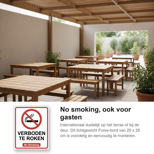 sfeerbeeld bord forex-no-smoking
