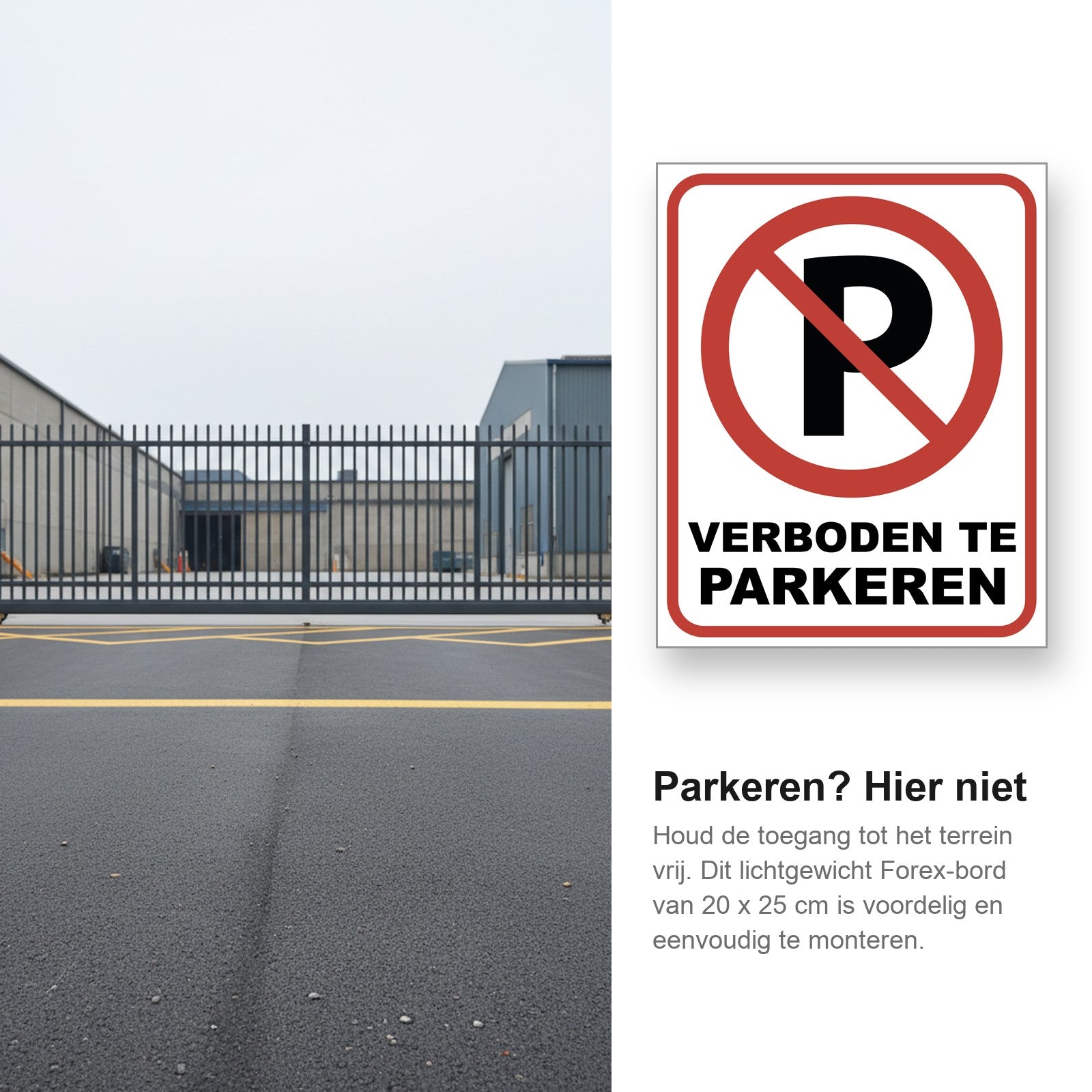 sfeerbeeld bord forex-parkeren