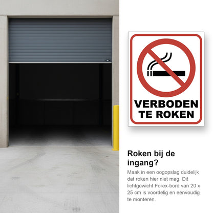 sfeerbeeld bord forex-verboden-te-roken