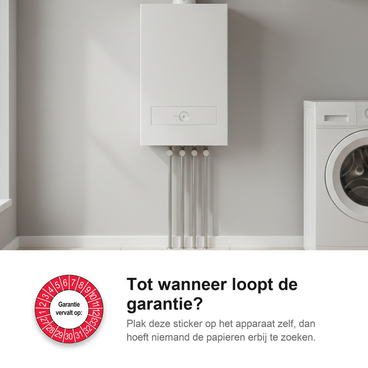 sfeerbeeld Garantie vervalt op Buiten Rood