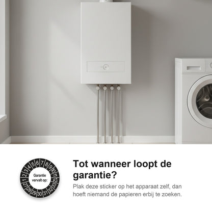 sfeerbeeld Garantie vervalt op Buiten Zwart
