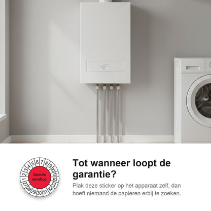 sfeerbeeld Garantie vervalt op Rood