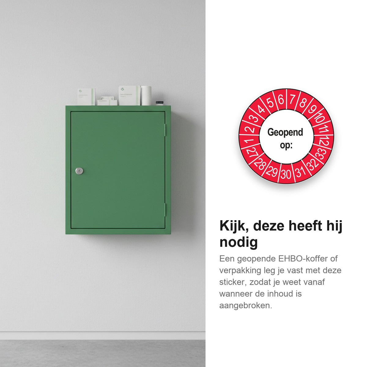 sfeerbeeld Geopend op Buiten Rood