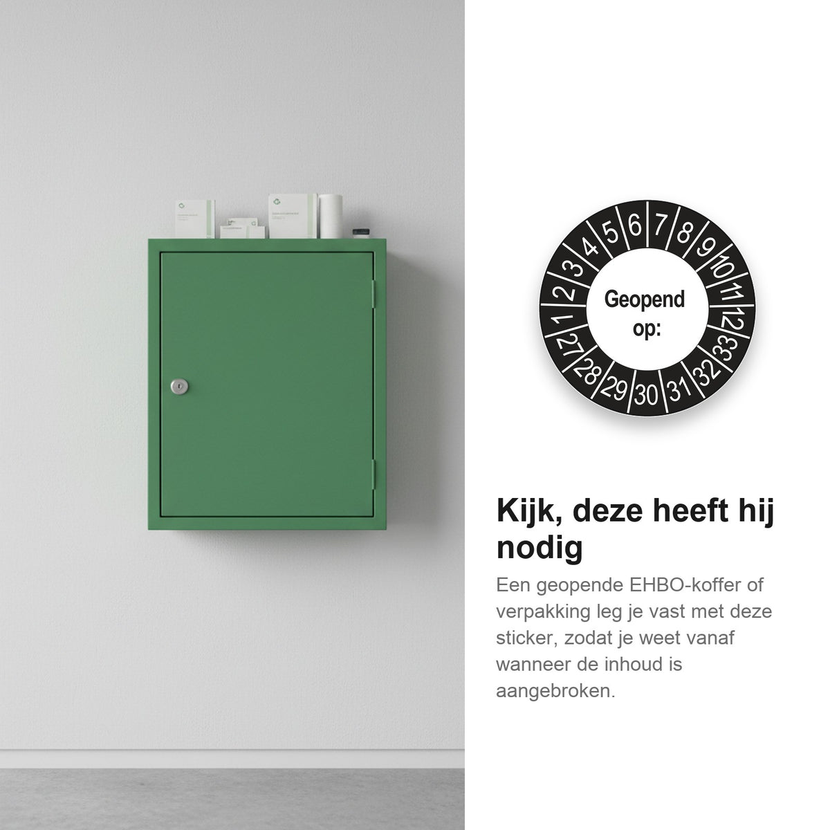 sfeerbeeld Geopend op Buiten Zwart