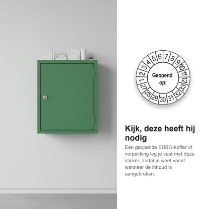 sfeerbeeld Geopend op Wit