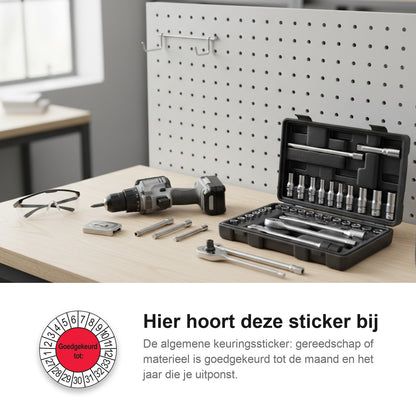 sfeerbeeld Goedgekeurd tot Rood