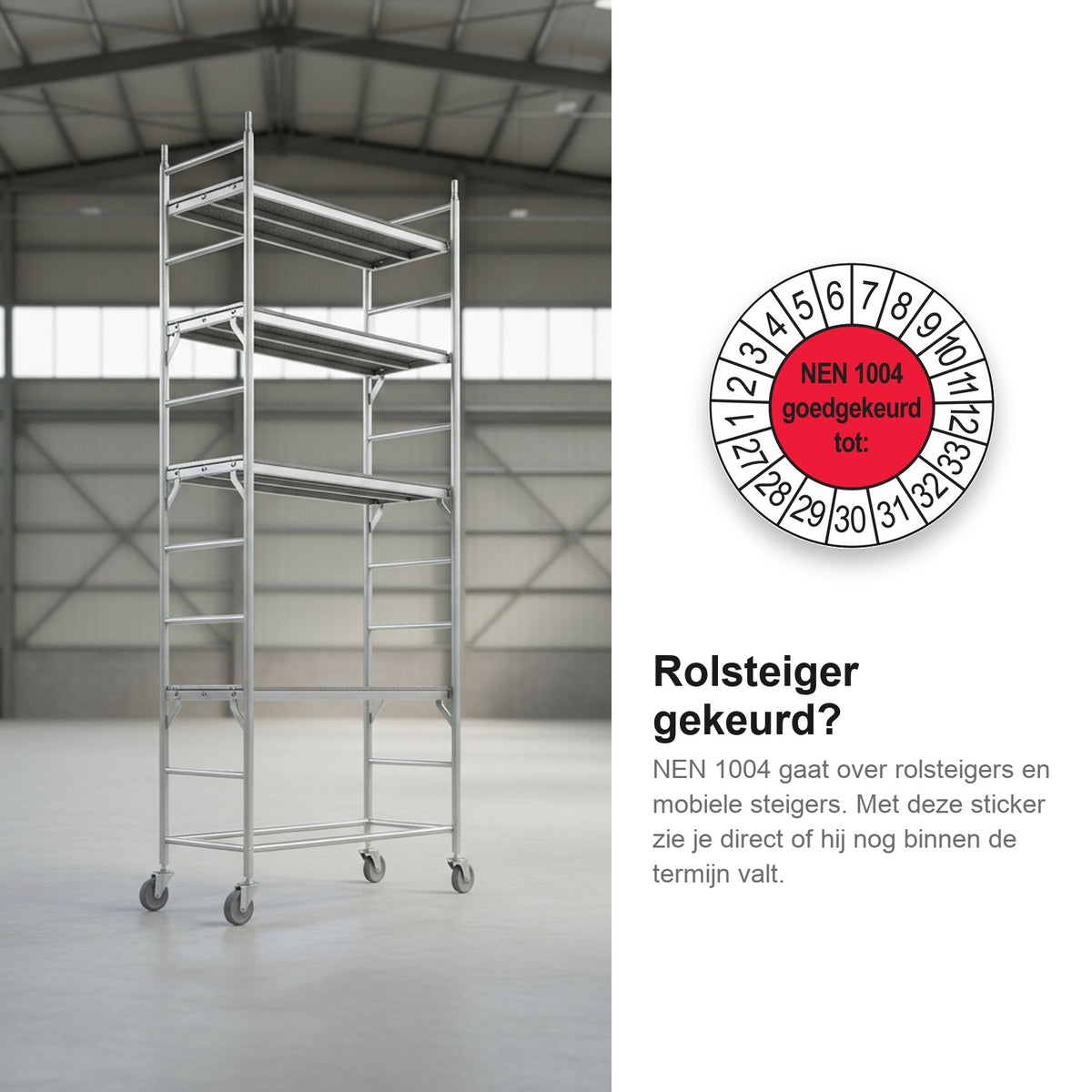 sfeerbeeld NEN 1004 Rood