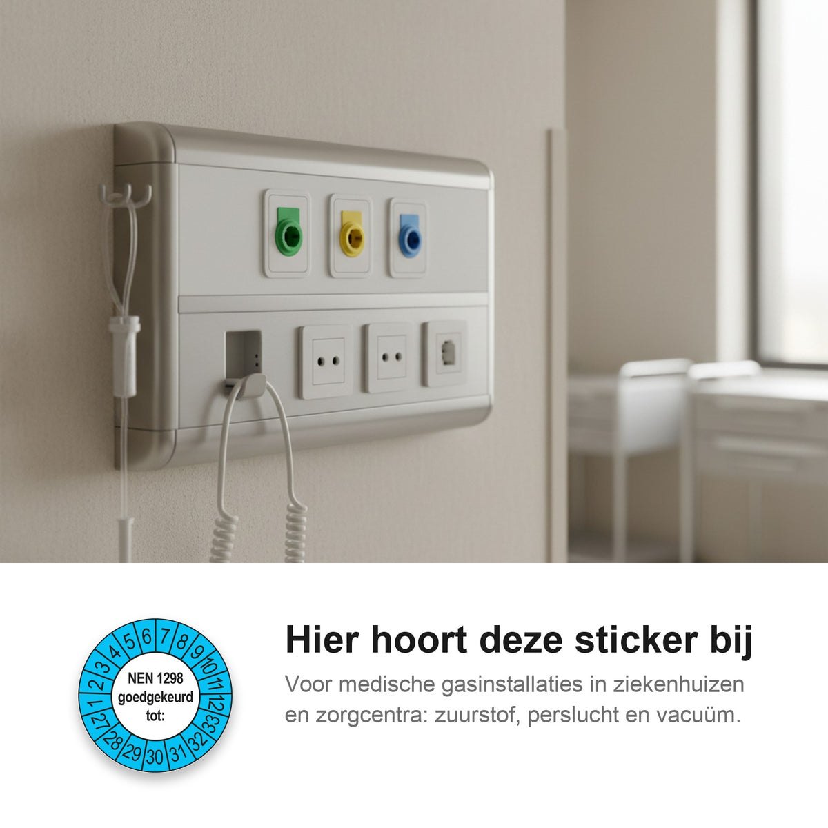 sfeerbeeld NEN 1298 Goedgekeurd tot Buiten Blauw