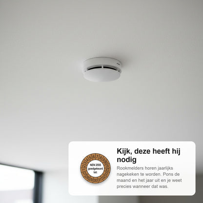 sfeerbeeld NEN 2555 Goedgekeurd tot Buiten Bruin