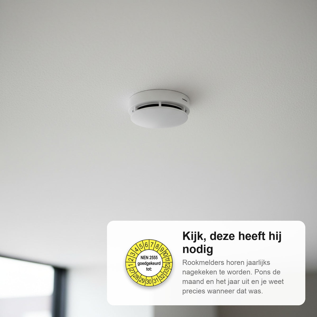 sfeerbeeld NEN 2555 Goedgekeurd tot Buiten Geel