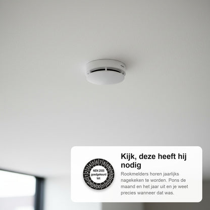 sfeerbeeld NEN 2555 Goedgekeurd tot Buiten Zwart