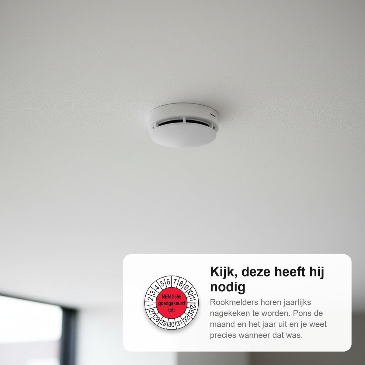 sfeerbeeld NEN 2555 Goedgekeurd tot Rood