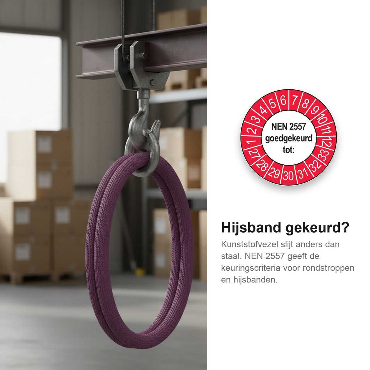 sfeerbeeld NEN 2557 Goedgekeurd tot Buiten Rood